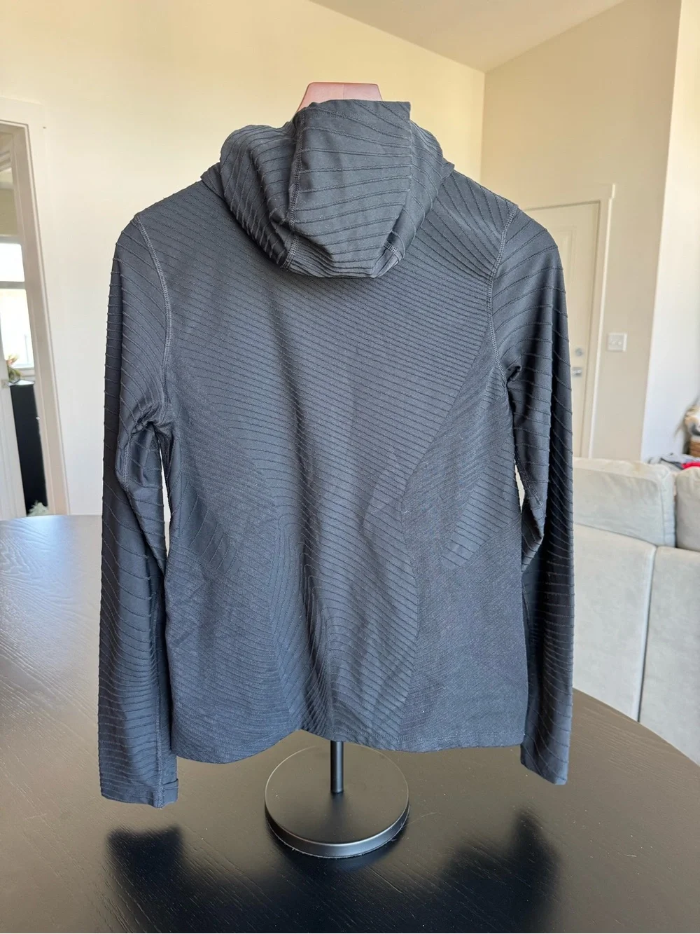 Nike Running - Black Long-Sleeve Hooded Top